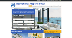 Desktop Screenshot of internationalpropertyswap.com